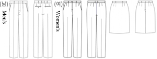 Duty Uniform Pants/Skirt 근무복 하의